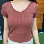 ผ้าร่องผสมไหมพรม กลิตเตอร์วิ้งๆผ้านุ่มพร้อมส่ง