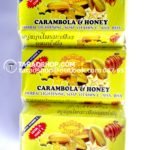 สบู่สมุนไพรมะเฟืองผสมน้ำผึ้ง เกรดA[1แพ็ค 6ก้อน]พร้อมส่ง